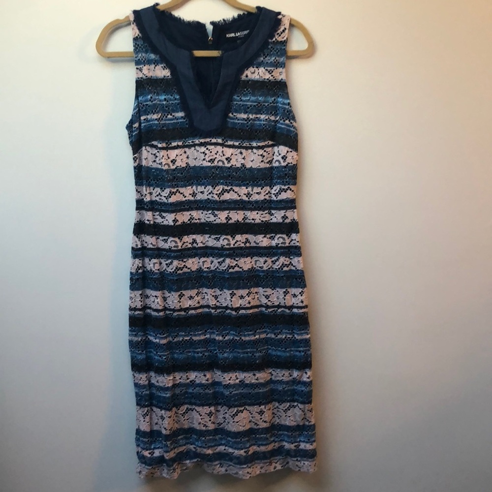 Lacey sleeveless dress